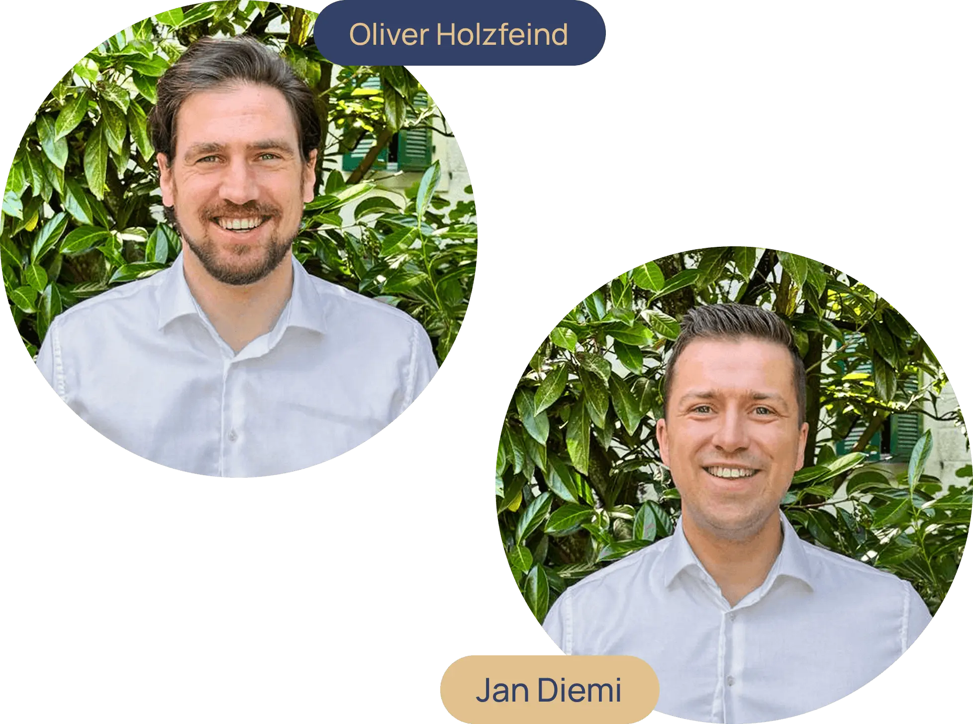 Oliver Holzfeind und Jan Diemi von HD Treuhandpartner in Bern