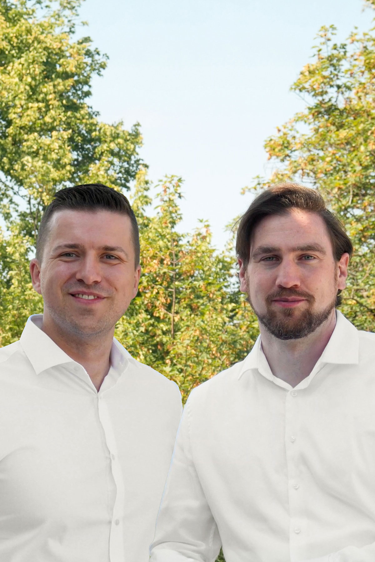 Oliver Holzfeind und Jan Diemi von HD Treuhandpartner GmbH in Zollikofen bei Bern